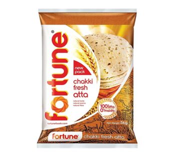 Fortune Chakki Fresh Atta – 100% Atta, 0% Maida, 5 kg