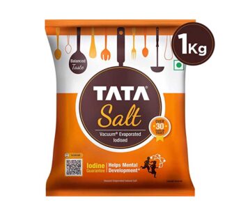 Tata Salt Iodized, 1 kg Pouch