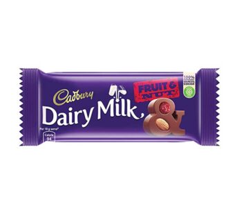 Cadbury Dairy Milk Fruit & Nut Chocolate Bar, 36 g