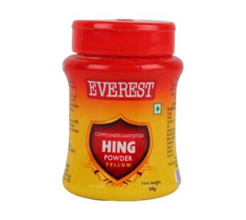 Everest Hing-Asafoetida Powder – Yellow, 50 g Jar