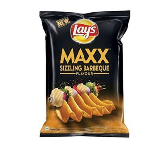 Lays Maxx Potato Chips – Sizzling Barbeque, Crunchy, 22.5 g