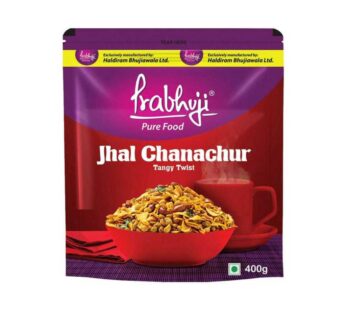 PRABHUJI PURE FOOD Jhal Chanachur Namkeen – Tangy Twist, 400 g